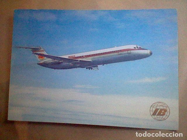 Postales: iberia jet douglas dc 9 s/c - Foto 1