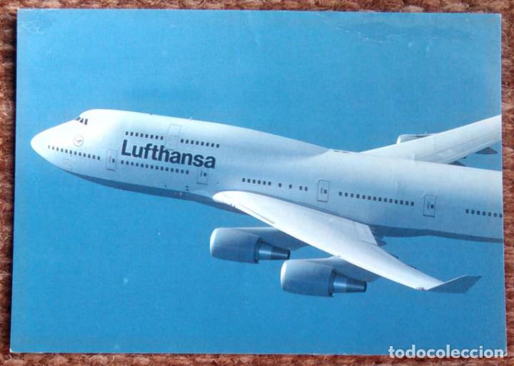 Postales: LUFTHANSA - BOEING 747 - 400 - Foto 1