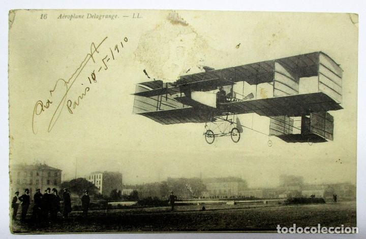 Postales: 16 A&eacute;roplane Delagrange.- LL. postales 0028 - Foto 1
