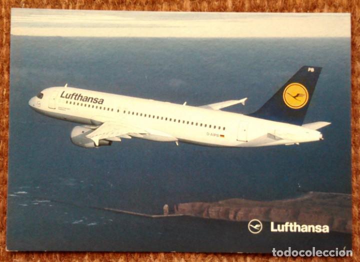 Postales: LUFTHANSA AIRBUS A320 - 200 - Foto 1