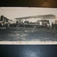 Postales: AVION BIPLANO POSTAL FOTOGRAFICA HACIA 1915