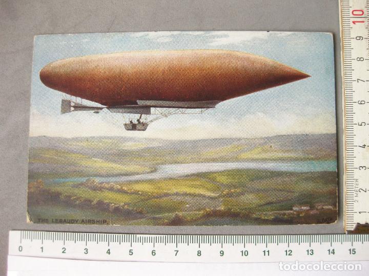 Postales: POSTAL TUCK&acute;S POST CARD CON UN DIRIGIBLE - Foto 1