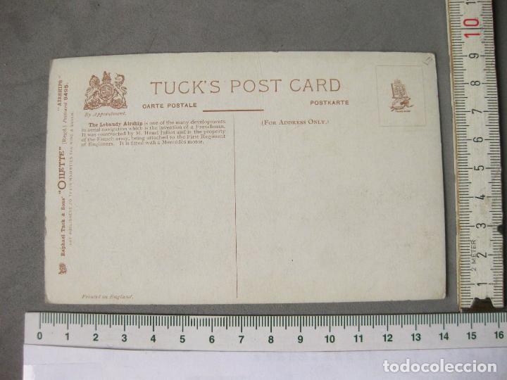Postales: POSTAL TUCK&acute;S POST CARD CON UN DIRIGIBLE - Foto 2