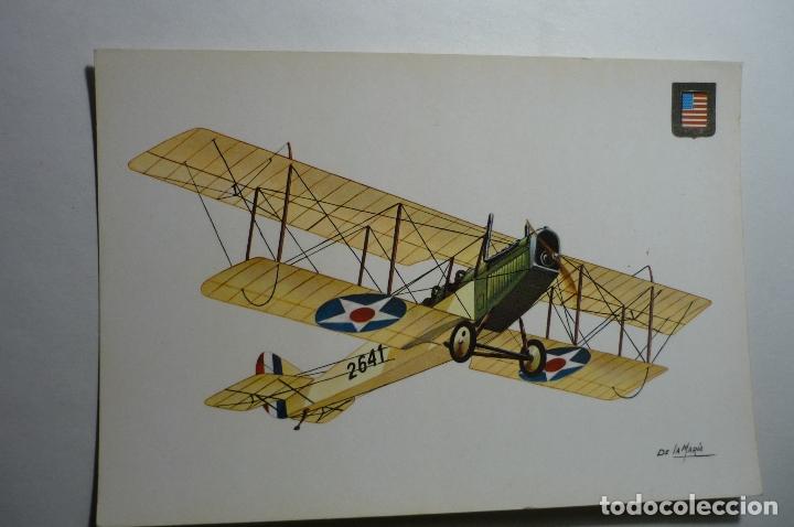 Postales: POSTAL AVION CURTISS JN4 - Foto 1