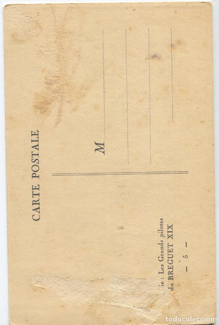 Postales: Postal. Francia. Capitaines Challes et Weiser. - Foto 2
