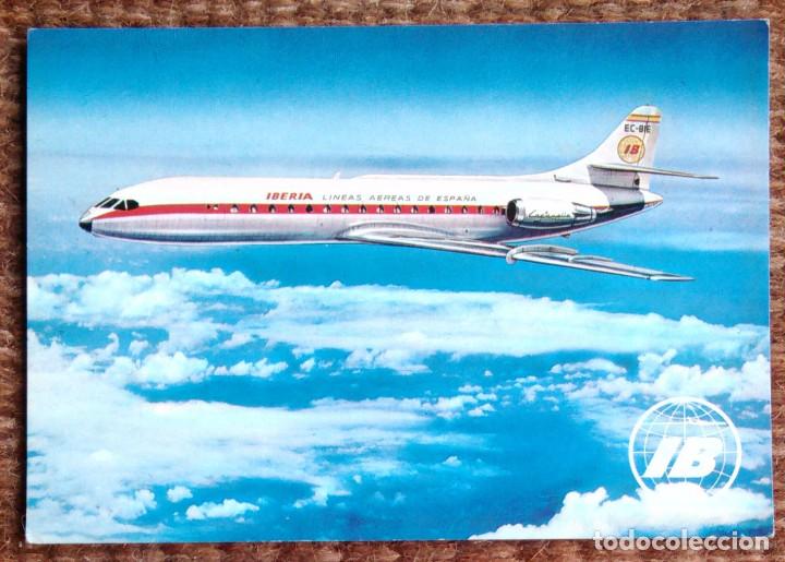 Postales: IBERIA - CARAVELLE X R - Foto 1