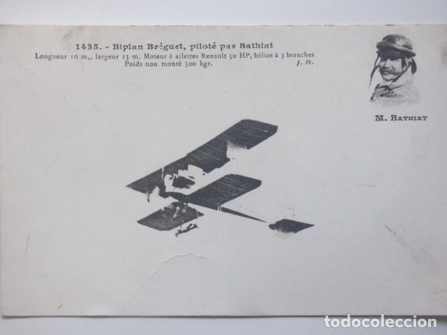 Postales: biplano breguet - Foto 1