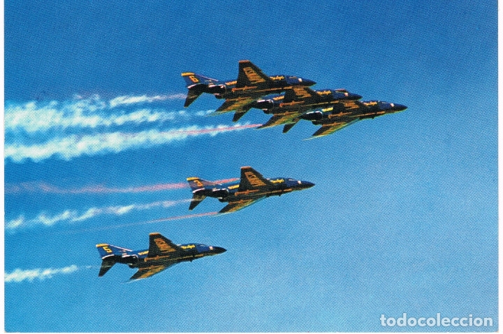 Postales: POSTAL ACIACION DE ESCUADRILLA DE PHANTOM - Foto 1