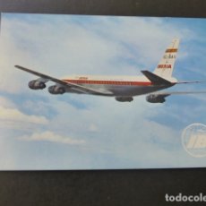 Postales: AVION IBERIA JET DOUGLAS DC-8 TURBOFAN