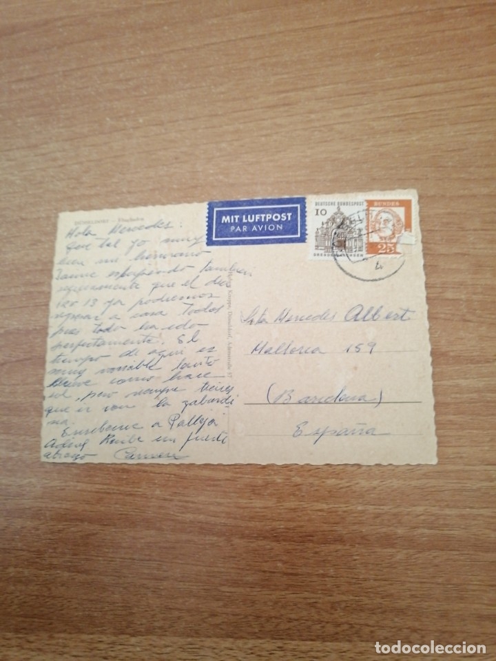 Postales: POSTAL DUSSELDORF FLUGHAFEN CIRCULADA - Foto 2