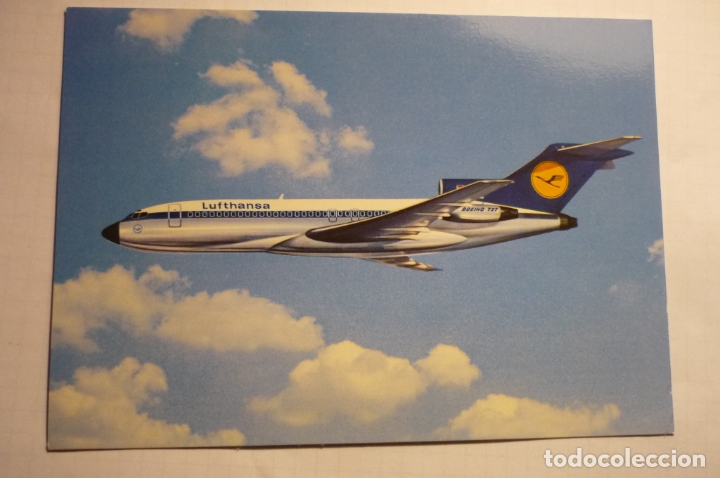 Postales: postal boeing 727lufthansa - Foto 1