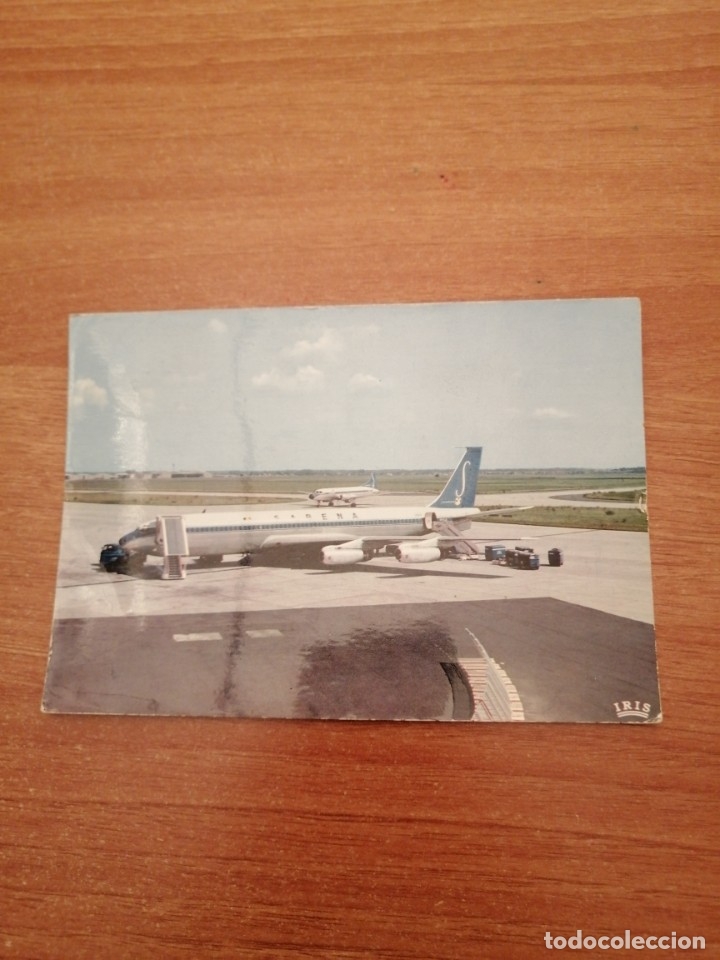 Postales: POSTAL BOEING 707 JET INTERCONTINENTAL  CIRCULADA - Foto 1