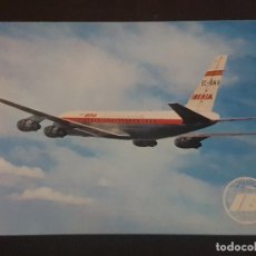 Postales: IBERIA JET DOUGLAS DC-8 TURBOFAN POSTAL