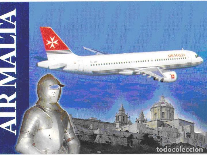 Postales: POSTAL AIR MALTA - Foto 1