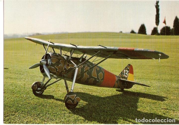 Postales: POSTAL MUSEO DEL AIRE - DEWOITINE D 371 E. 1:10 - Foto 1