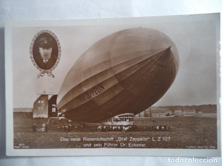Postales: GRAF ZEPPELIN UND SEIN FUHER DR ECKENER    SIN CIRCULAR - Foto 1