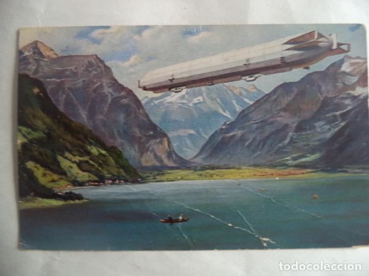 Postales: GRAF ZEPPELIN  CIRCULADA CON SELLO - Foto 1