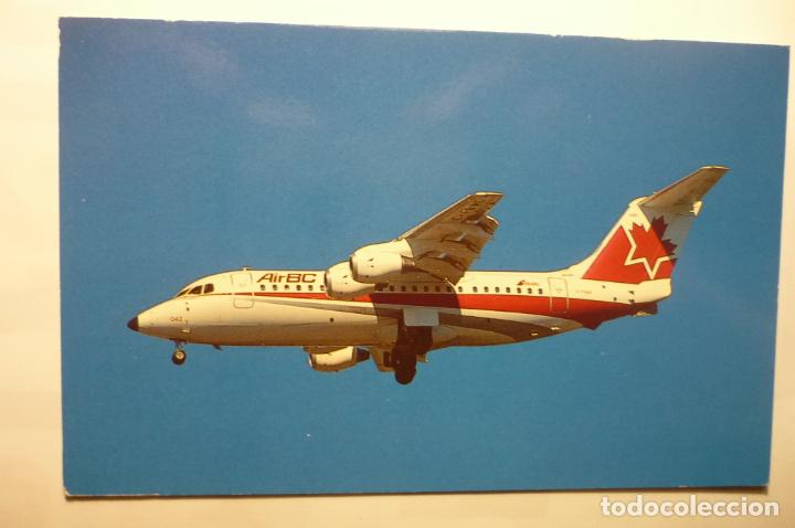 Postales: postal extranjera avion air bc - Foto 1