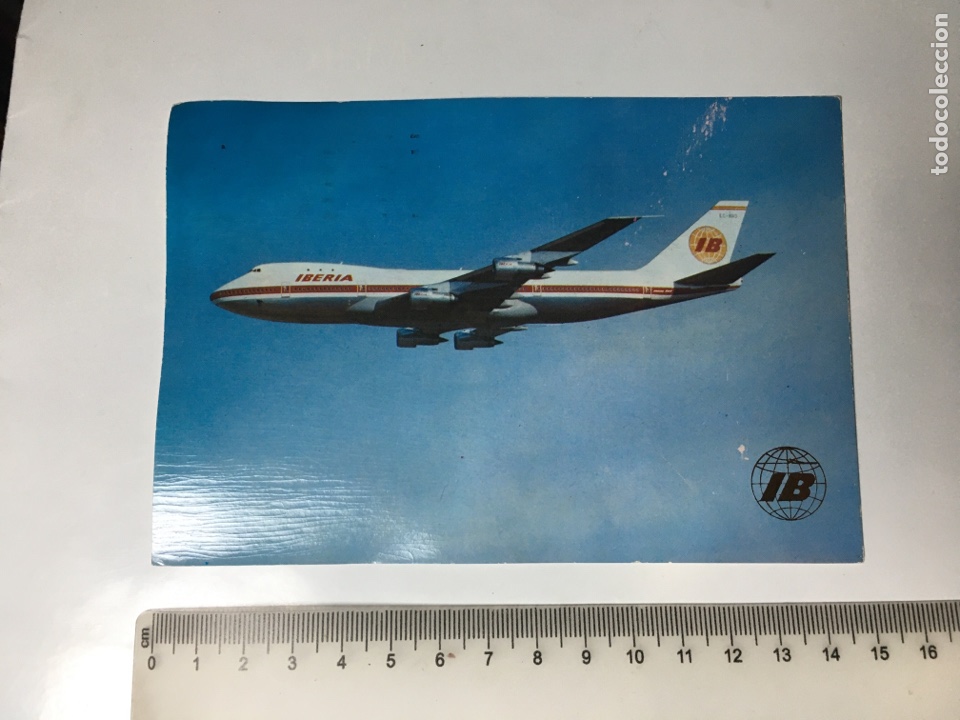 Postales: POSTAL. BOEING-747 JET. IBERIA. - Foto 1