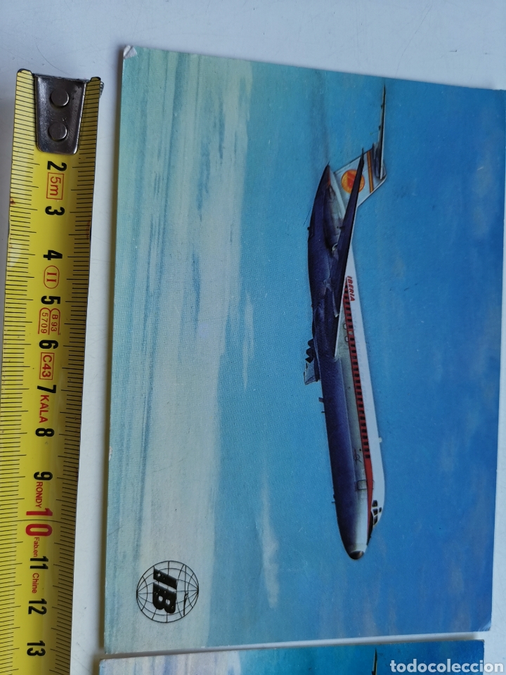 Postales: 2 postales De Iberia del DC-9 de 1973. - Foto 2