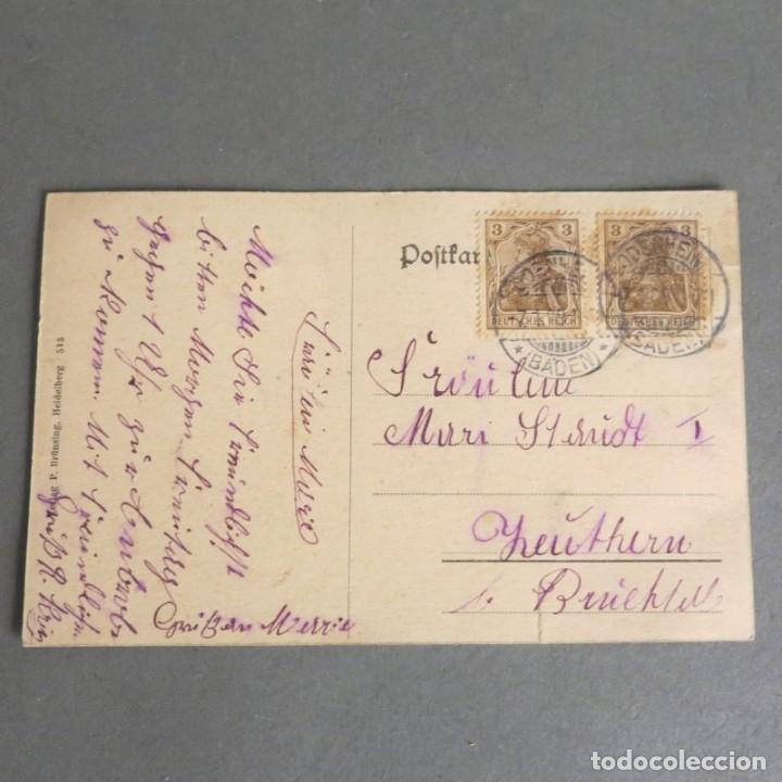 Postales: Original. Postal de Zeppelin de 1909 - Foto 2