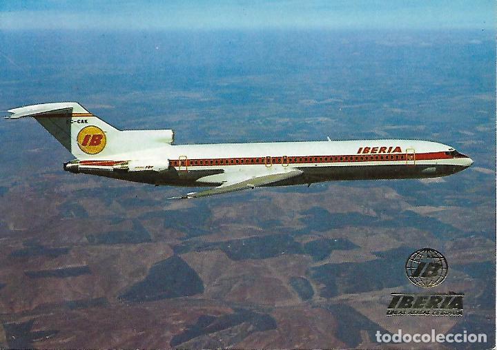 Postales: IBERIA - BOEING 727/256 - Foto 1