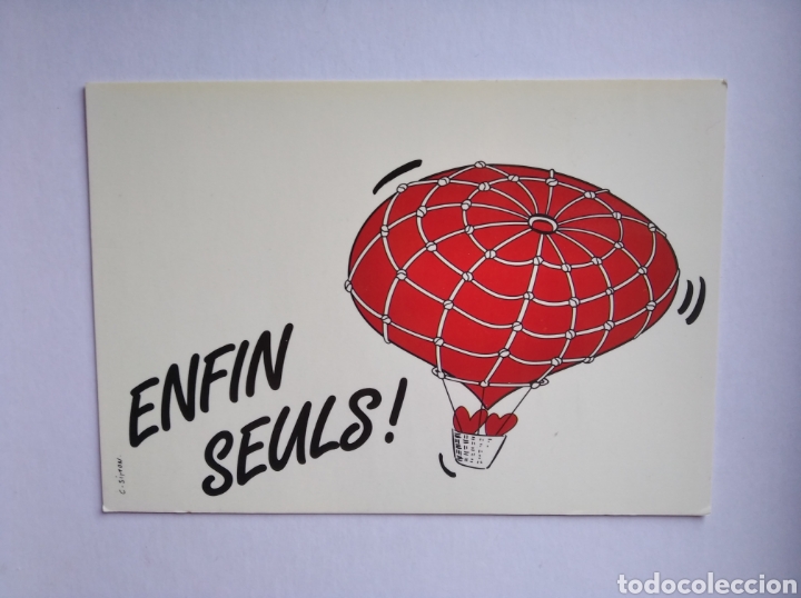 Postales: Postal Francia globo - Foto 1