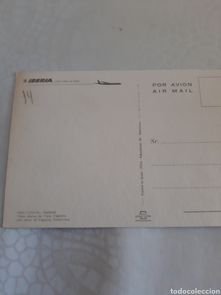 Postales: AVIONES IBERIA MALLORCA POSTAL - Foto 2