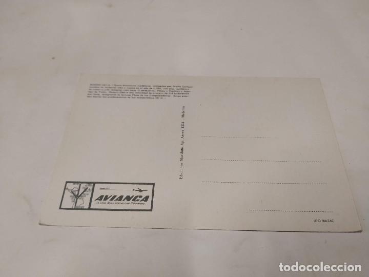 Postales: POSTAL BOEING 247-D - AVIANCA - Foto 2