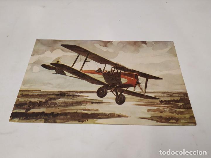 Postales: POSTAL BIPLANO DE HAVILLAND-MOTH - Foto 1