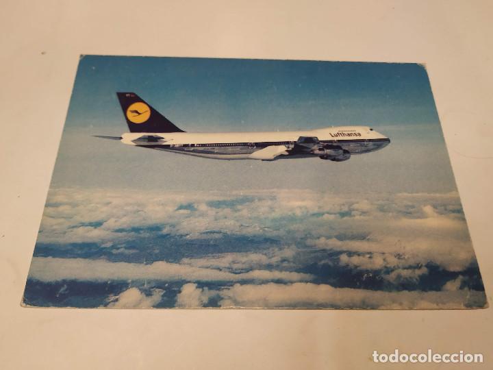 Postales: POSTAL B747 - LUFTHANSA - Foto 1