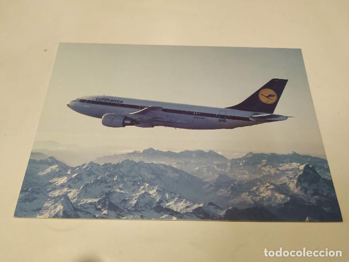 Postales: POSTAL AIRBUS A310 - LUFTHANSA - Foto 1