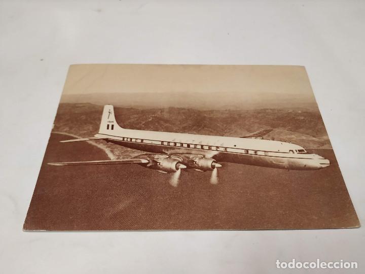 Postales: POSTAL DOUGLAS DC-7C - Foto 1