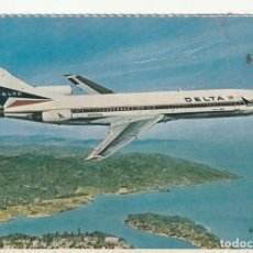 Postales: POSTAL BOEING 727-232 DELTA AIR LINES. SIN CIRCULAR