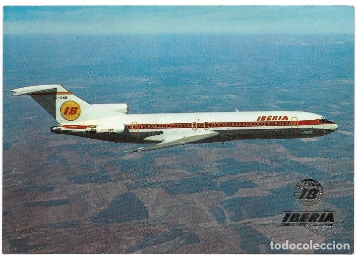Postales: IBERIA. Boeing 727/256 - Foto 1