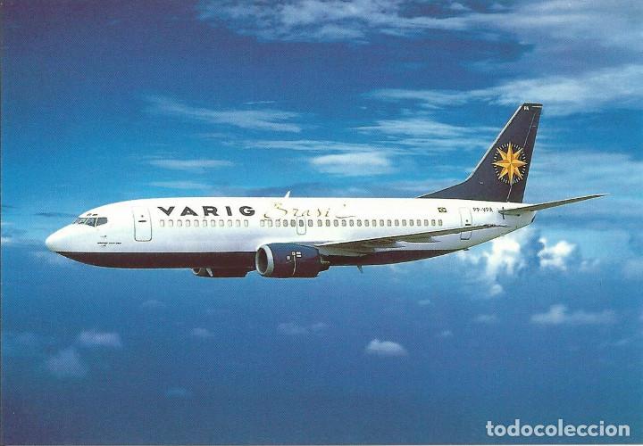 Postales: VARIG - Boeing 737-300 (airline issue) - Foto 1