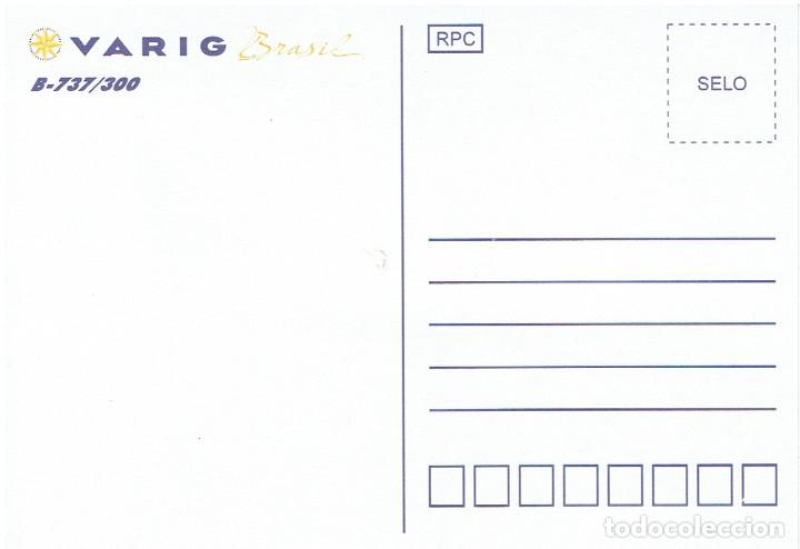 Postales: VARIG - Boeing 737-300 (airline issue) - Foto 2