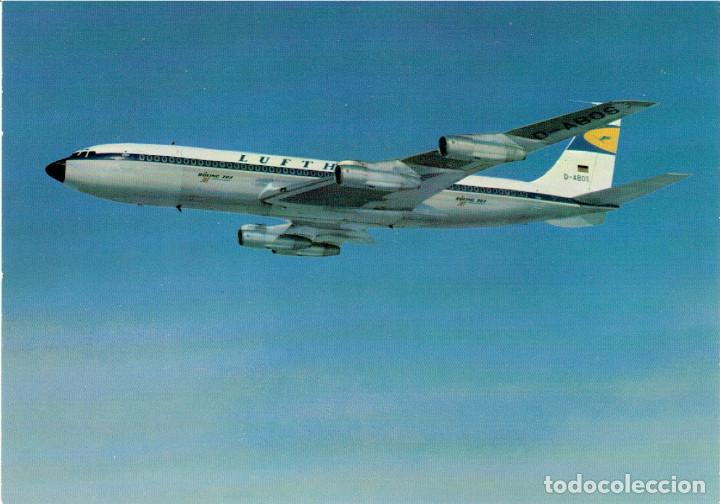 Postales: Lufthansa - Boeing 707 (airline issue) - Foto 1