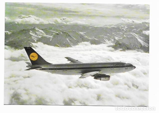 Postales: AVION: LUFTHANSA, AIRBUS A 300 - Foto 1
