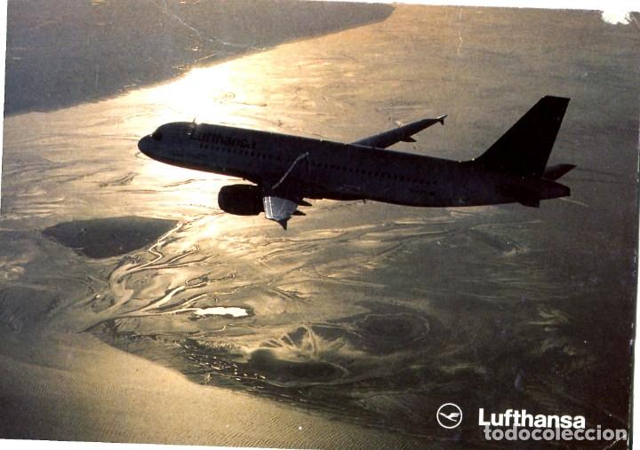 Postales: Postal AIRBUS A320-200 de LUFTHANSA - Foto 1
