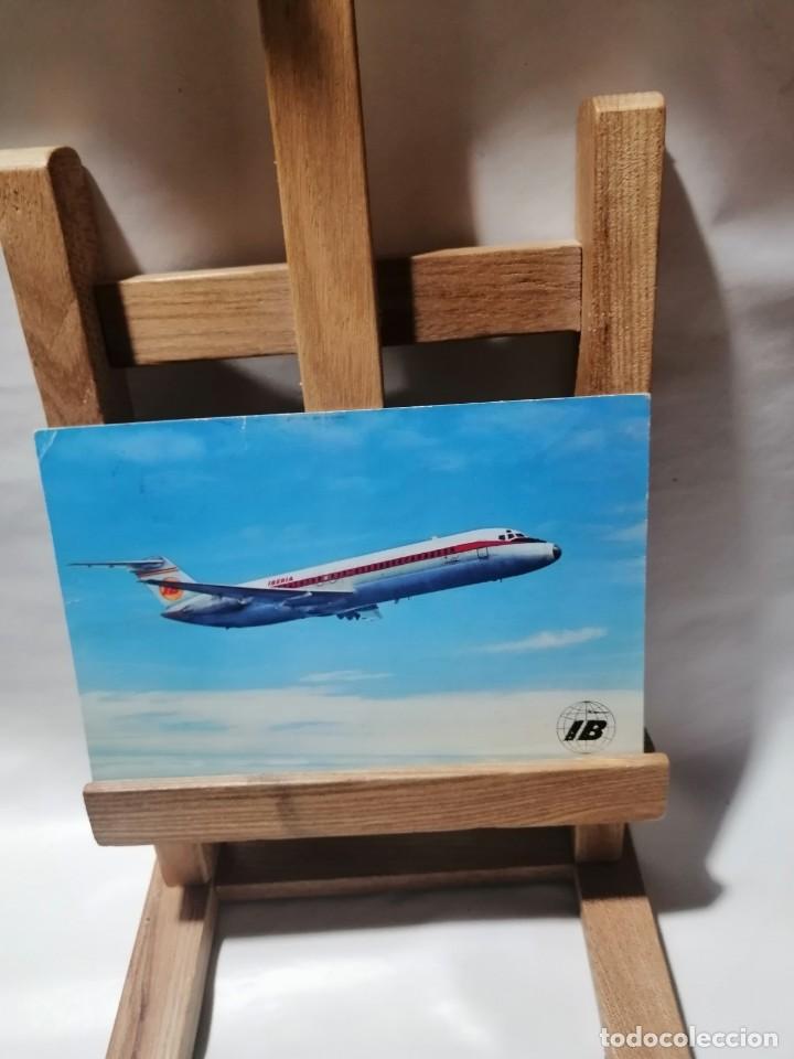 Postales: POSTAL IBERIA JET DOUGLAS DC - 9 CIRCULADA - Foto 1