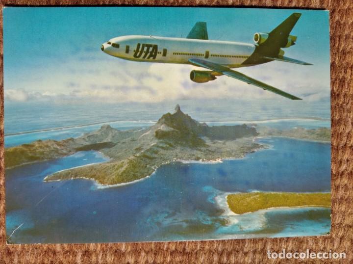 Postales: AVION UTA DC 10 - 30 - Foto 1