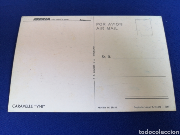 Postales: IBERIA CARAVELLE VI - R - Foto 3