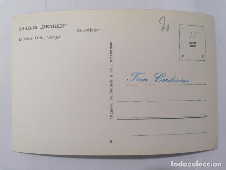 Postales: POSTAL SAAB-35 - DRAKEN - Foto 2