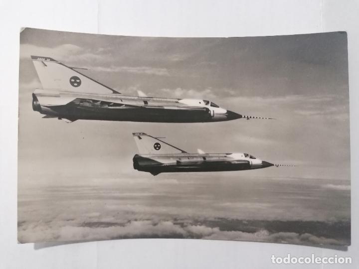 Postales: POSTAL SAAB-35 - DRAKEN - Foto 1