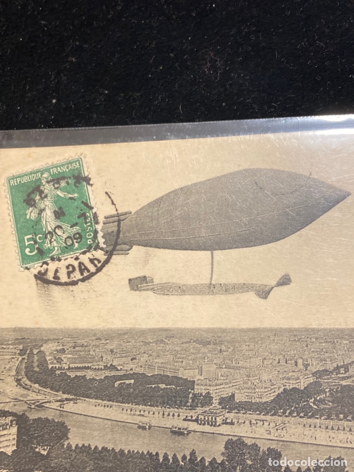 Postales: Antigua postal tem&aacute;tica zepelines - Foto 4