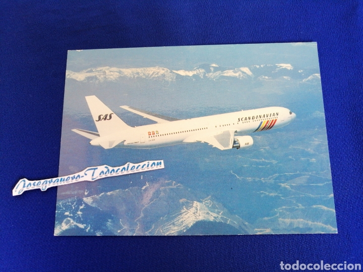 Postales: BOING 767B-SCANDINAVIAN - Foto 1