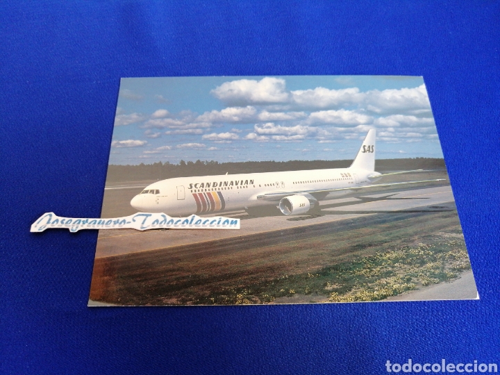 Postales: BOEING 767 - SCANDINAVIAN - Foto 1