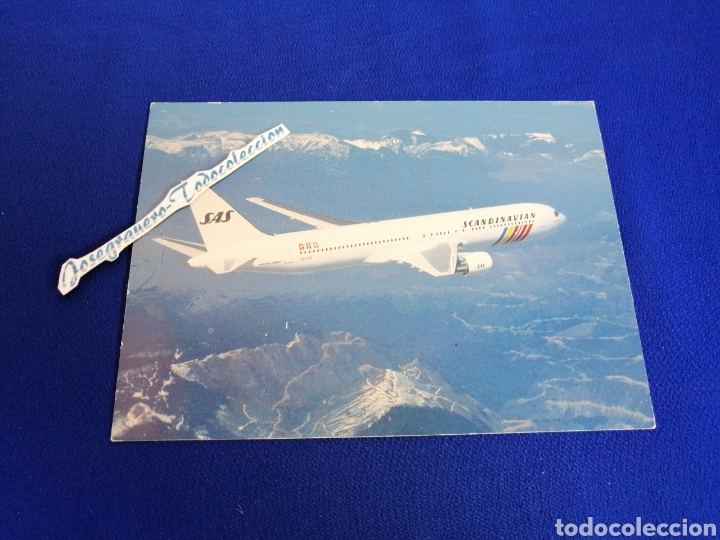 Postales: BOING 767 SCANDINAVIAN - Foto 1