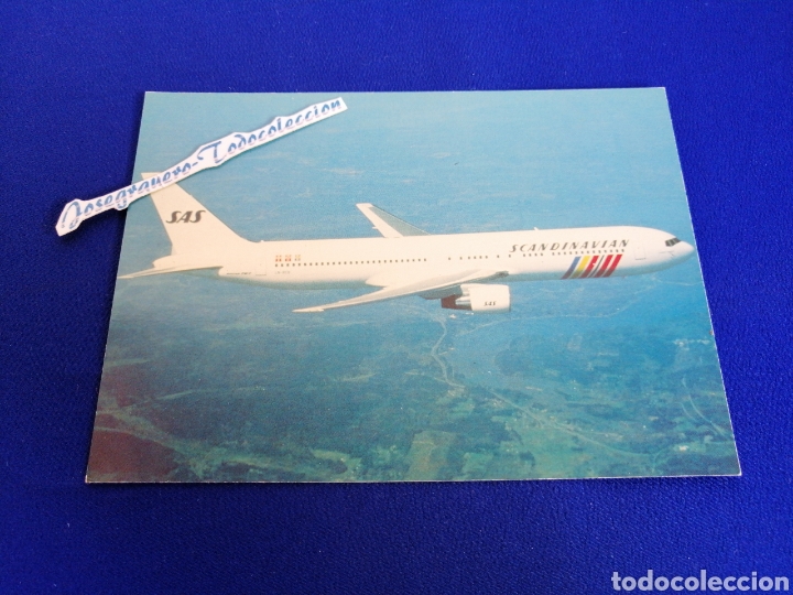Postales: BOEING 767 SAS AIRLINES - Foto 1